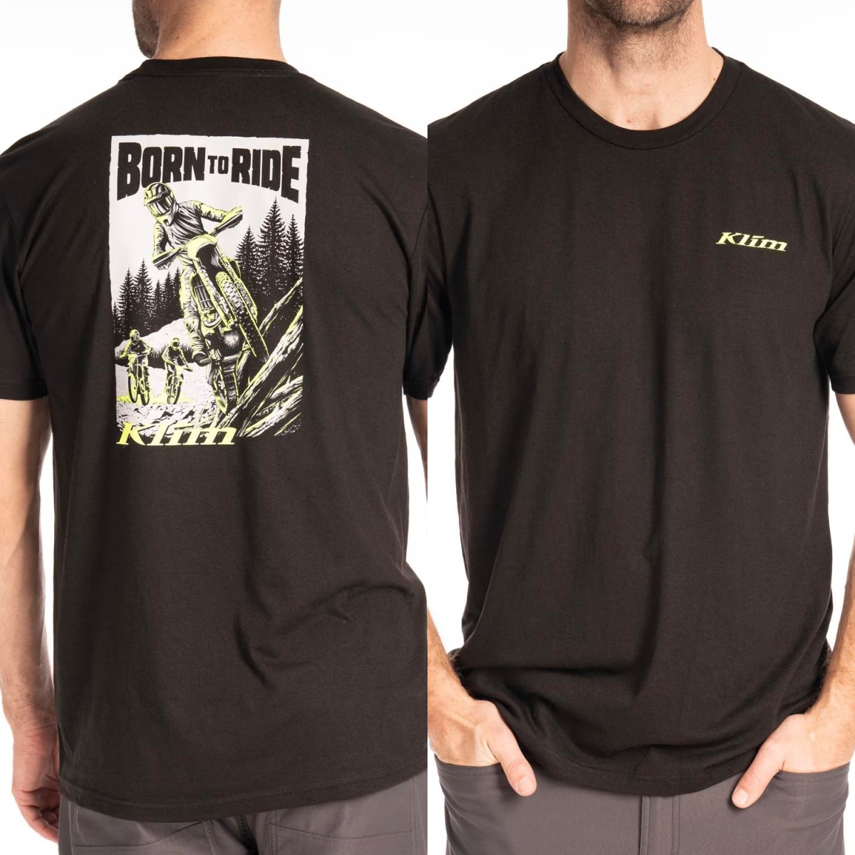 Streetwear Brand Kl - T-shirt in cotone con grafica Saddle