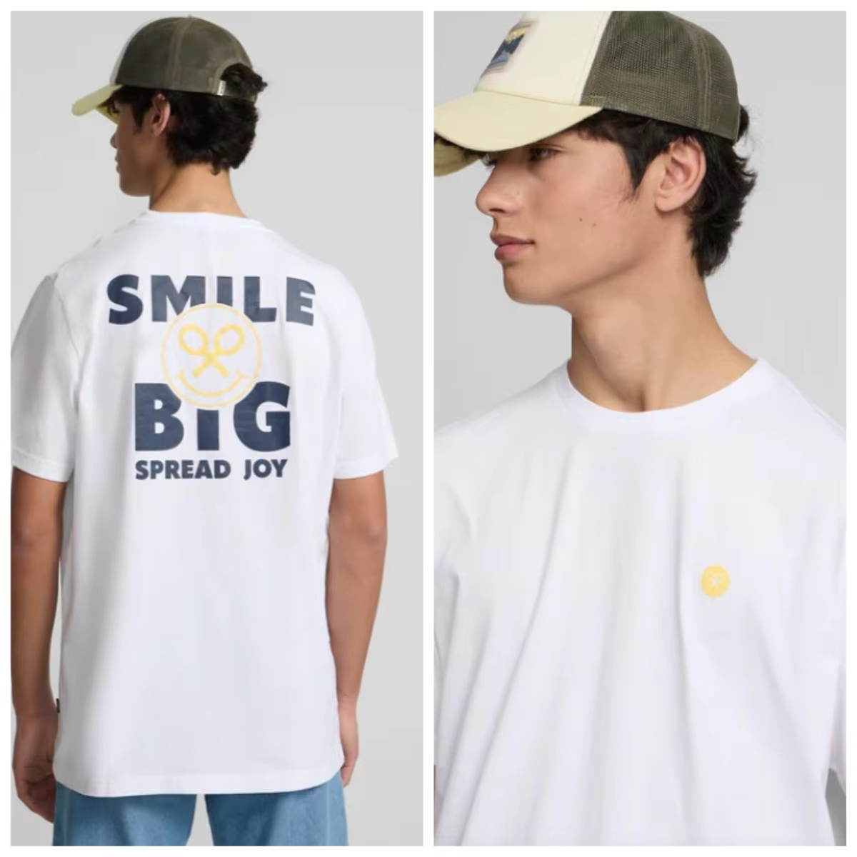 Streetwear Brand Collection - SPREAD JOY Tennis Collection T-shirt alla