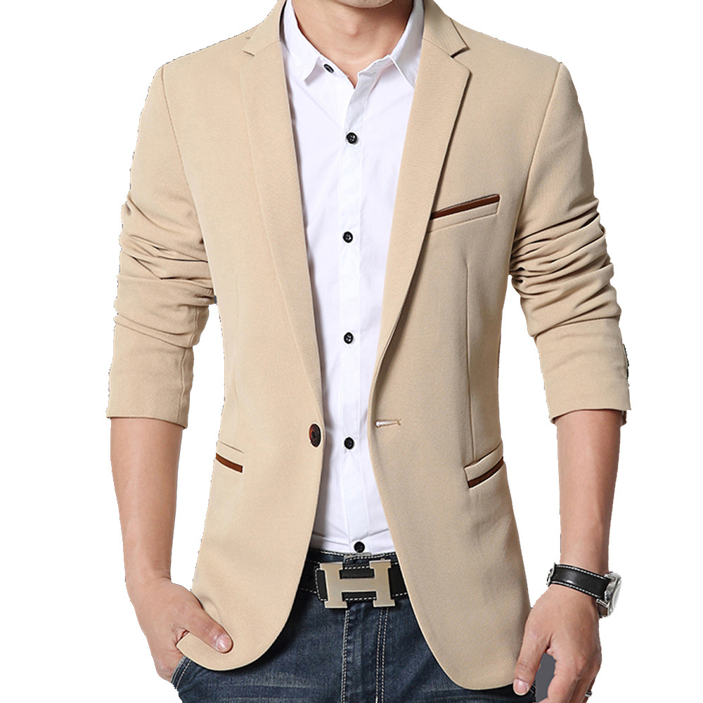 5XL-M Blazer casual da uomo di - Streetwear Brand Jacket recensione e prezzo