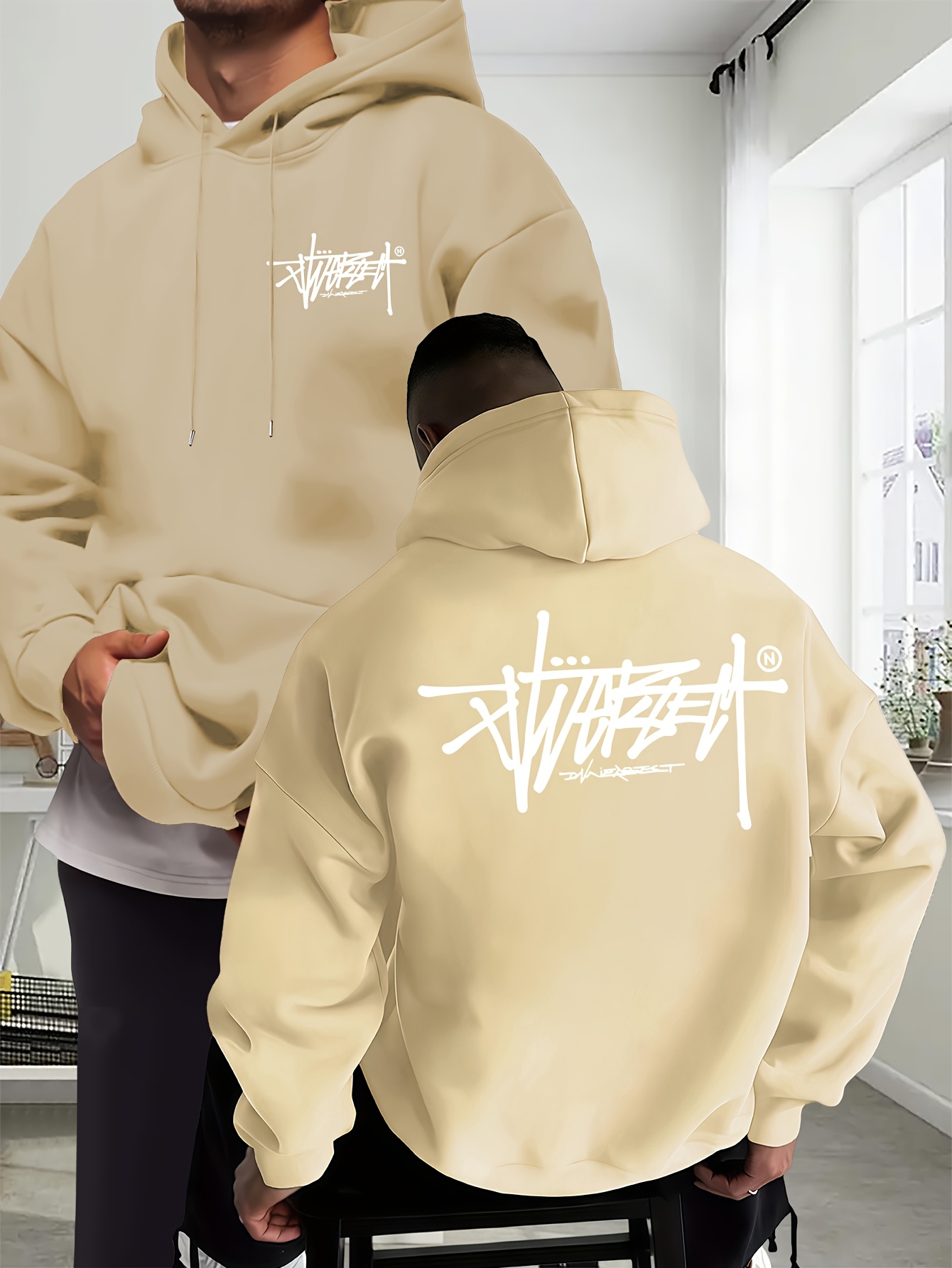 Nuova Felpa con Cappuccio Over - Streetwear Outfit Brand recensione e prezzo