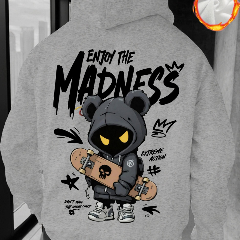 Nuova Felpa con Cappuccio Over - Streetwear Outfit Brand recensione e prezzo