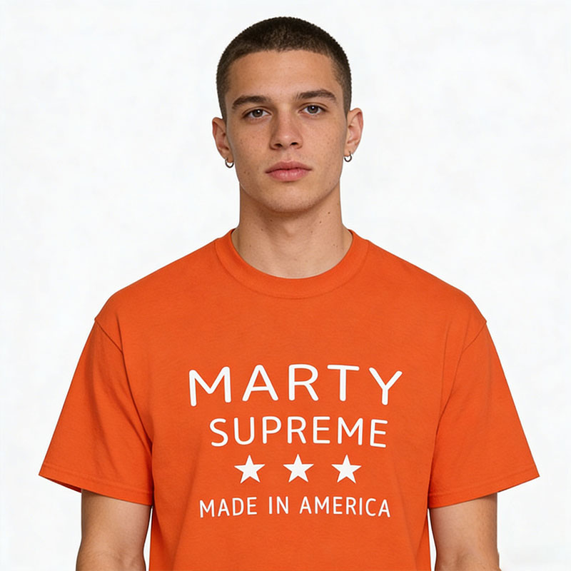T-shirt in cotone arancione Ma - Supreme Brand Streetwear recensione e prezzo