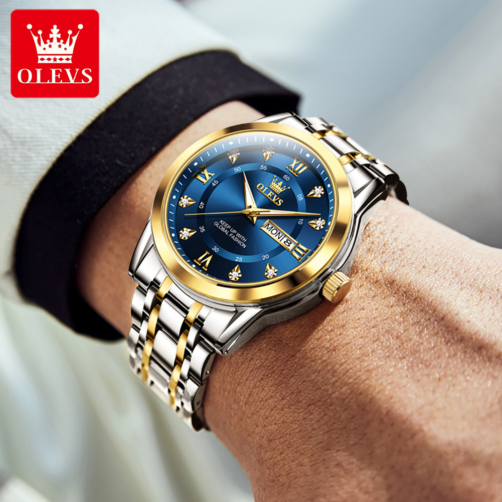 OLEVS Brand Fashion orologi da - Streetwear Brand Luxury recensione e prezzo