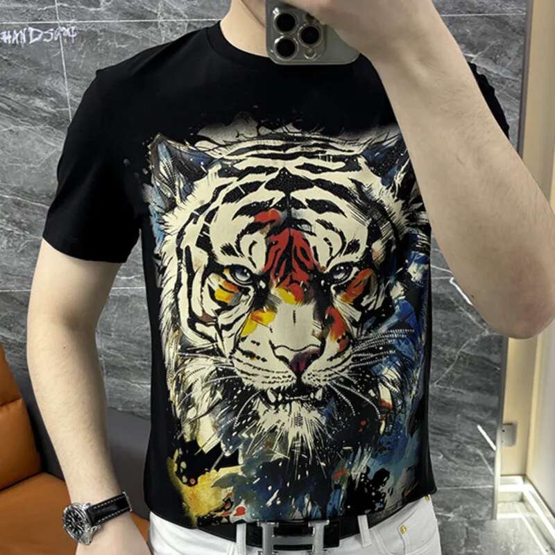 Streetwear Hot Drill Tiger Hea - Streetwear Outfit Brand recensione e prezzo